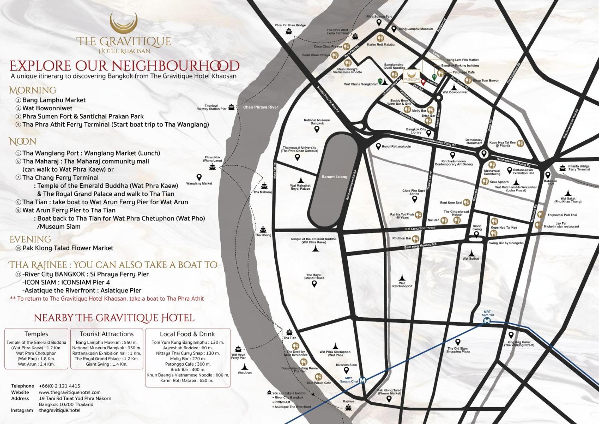 The Gravitique Hotel Khaosan Bangkok Exteriér fotografie